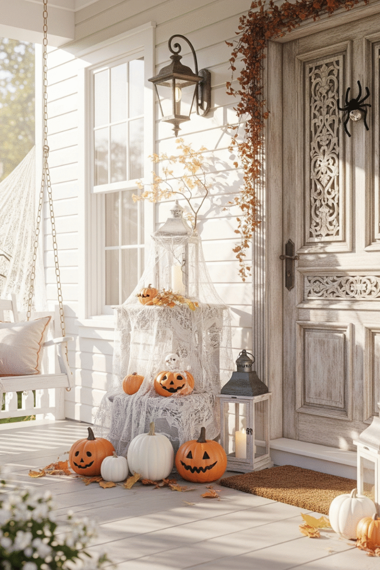 Halloween Front Porch Decor