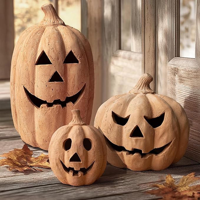 Handmade Terracotta Pumpkin